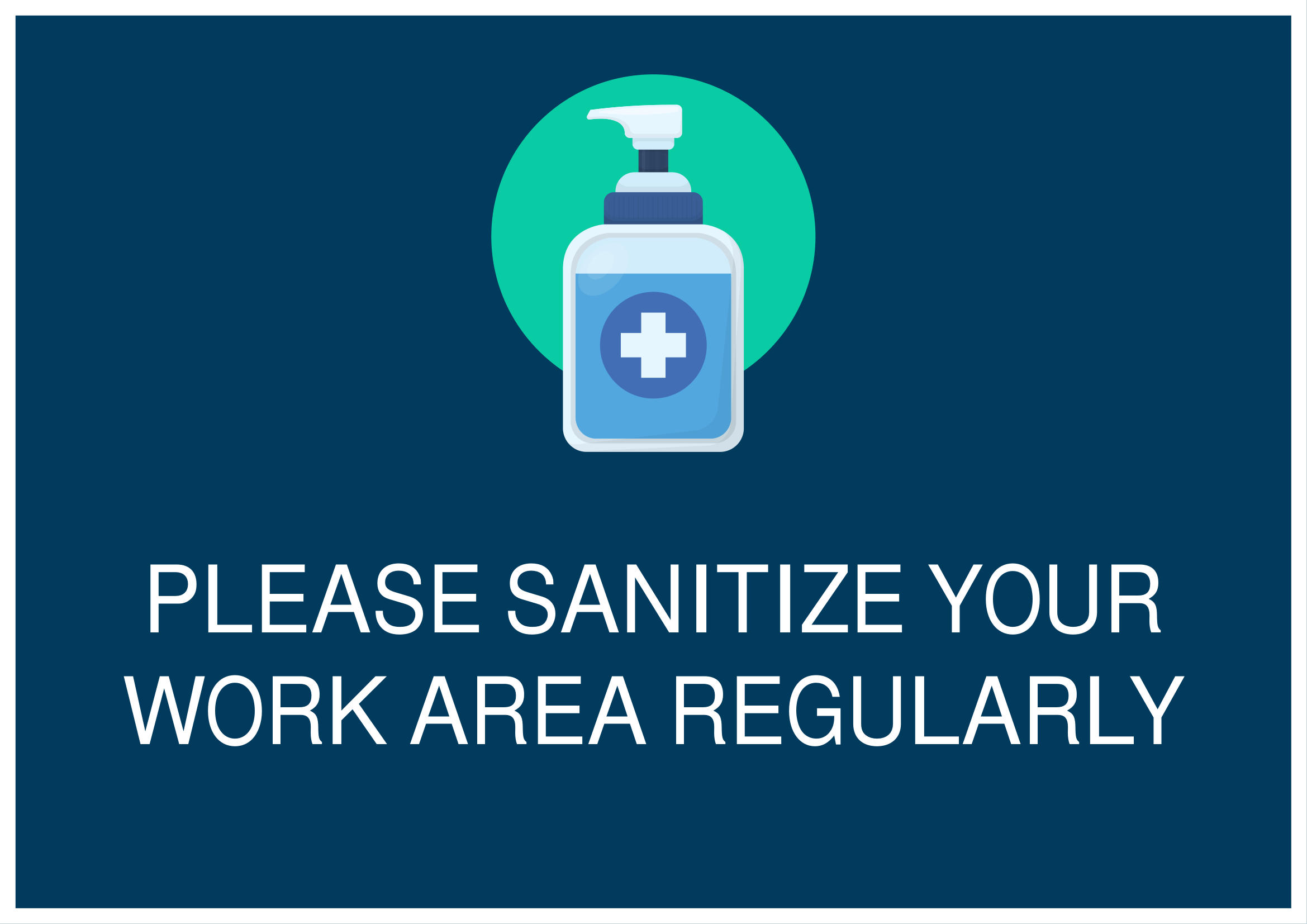 SHTK-Signage - Workplace Sanitation